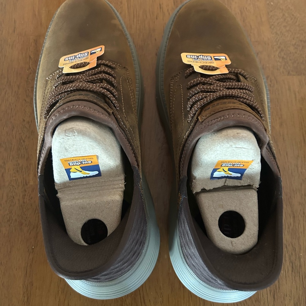 Skechers Men's Dark Brown Boots